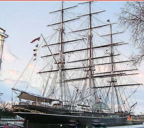 historic clipper ship Cutty Sark